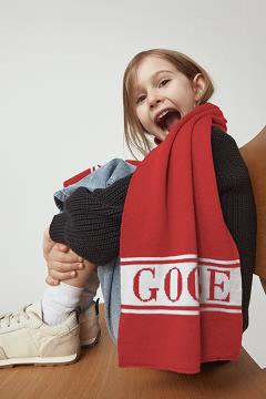 Accesorios Canada Goose Niños Mexico - Merino Bufanda Rojos UL0538671
